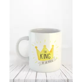 Mug King of the House impression de mugs personnalisés, photos, textes