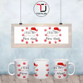 Je peux pas j' attends le Père Noël - Teejii l'impression de vos mugs
