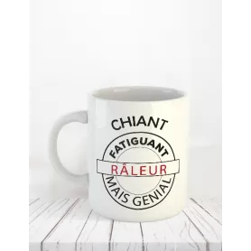 Mug Chiant et râleur impression de mugs personnalisés, photos, textes