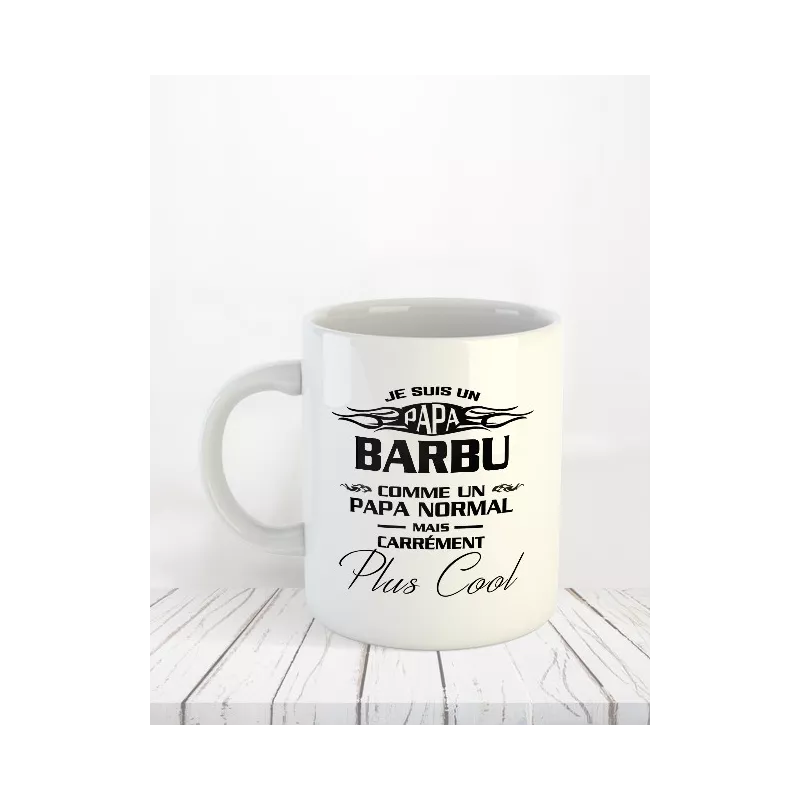 Mug Papa barbu impression de mugs personnalisés Verviers